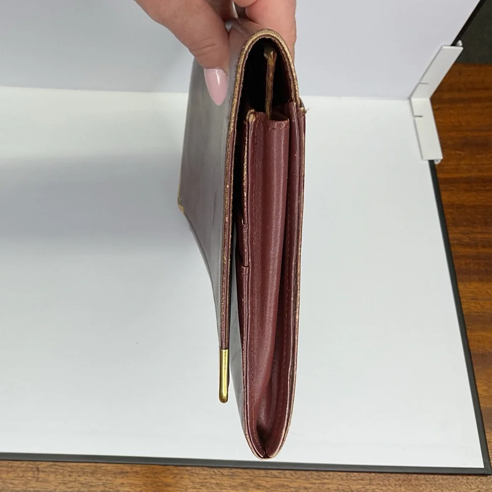 Cartier Vintage Burgundy Leather Organizer - Picture 9 of 13